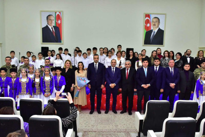 Sumqayıtda Əhməd Bakıxanovun 130 illiyi qeyd olunub