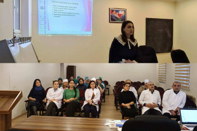 “Tibbi alətlərin dezinfeksiyası və sterilizasiyası" mövzusunda seminar baş tutub