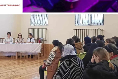 Sumqayıt Tibb Mərkəzi valideynlərə maarifləndirici tədbir keçirib