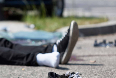 Sumqayıt sakini avtobusla piyadanı vurub