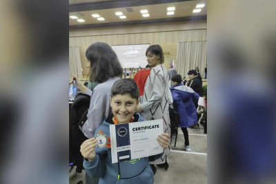 Sumqayıtlı şagird Amerikada olimpiadaya vəsiqə qazanıb