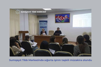 Tibb müəssisələrinin sığorta mütəxəssisləri üçün iclas keçirilib
