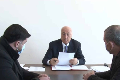 Zakir Fərəcov səyyar qəbul keçirib