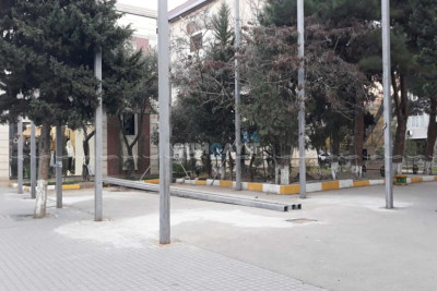Sumqayıtda qanunsuz tikililər sökülüb