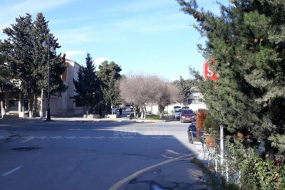 Sumqayıtda “gizlənən” yol nişanı