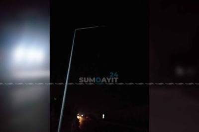 Sumqayıtın bu ərazisi gecələr qaranlıq içində olur