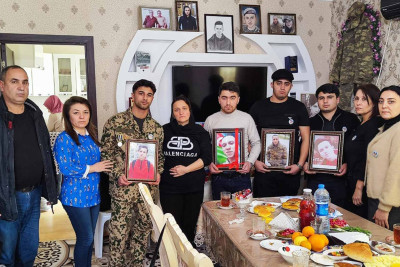 Peşə Təhsil Mərkəzinin kollektivi şəhid Əmrah Bayramovun xatirəsini anıb