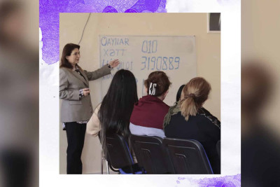 Sumqayıt Diskussiya klubu müəllimlərə maarifləndirici təlim keçirib