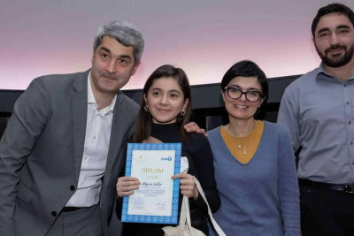 “Təfəkkür” Liseyinin şagirdi Respublika müsabiqəsinin qalibi oldu