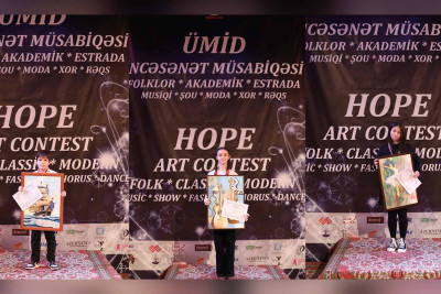 Sumqayıtlı şagirdlər incəsənət müsabiqəsinin qalibi olublar