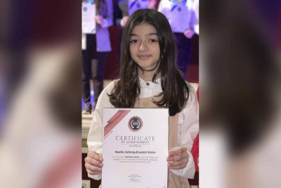 “TeenEagle“ yarışı: sumqayıtlı şagird minlərlə iştirakçı arasında bürünc qazanıb