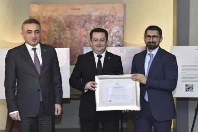 Sumqayıt Regional Vəkil Bürosuna “İanə sertifikat”ı təqdim olunub