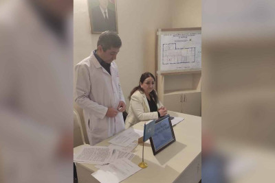Sumqayıtda tibb işçiləri mülki müdafiə təliminə qatılıblar