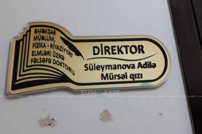 11 nömrəli məktəbin yeni direktoru