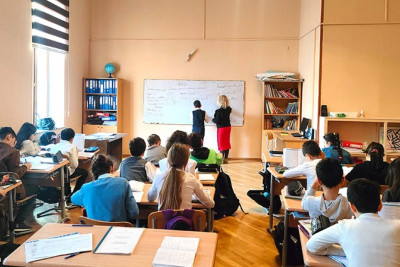 Sumqayıt: pilot məktəbdə metodik görüşlər təşkil olunub