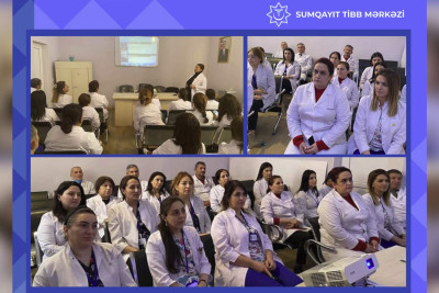 Tibb işçiləri maarifləndirici seminarda iştirak ediblər