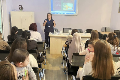 Gənc analar maarifləndirici seminarda iştirak ediblər