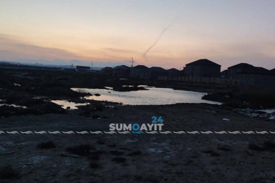 Kanalizasiya gölündən təngə gələn “Stansiya Sumqayıt”ın sakinləri