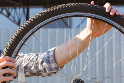 Sumqayıtda velosiped və təkər diski oğurlanıb