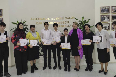 Şagirdlərimiz Beynəlxalq müsabiqədə laureat adına layiq görülüblər