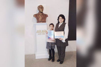 Məktəblimiz beynəlxalq müsabiqədə laureat adına layiq görülüb