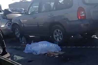 “Saray körpüsü”ndə sürücü sükan arxasında ölüb