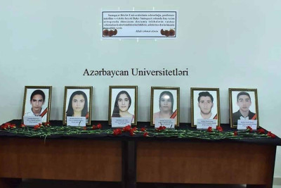 Sumqayıt Dövlət Universitetinin 6 tələbəsinin həlak olduğu qəzadan 6 il ötür