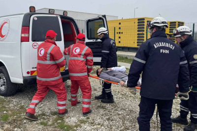 Fövqəladə Mobil Könüllü Dəstənin üzvləri mülki müdafiə məşqində iştirak ediblər