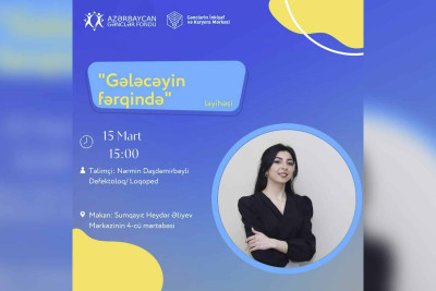 “Gələcəyin fərqində” layihəsi çərçivəsində defektoloqun təlimi keçiriləcək