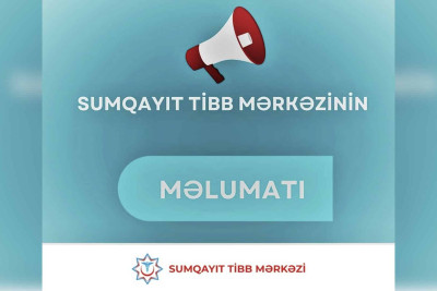 Sumqayıt Tibb Mərkəzi: bayramda edilən müraciətlərin statistikası