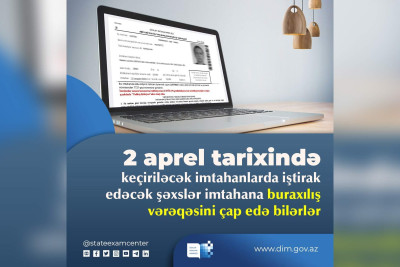 Sumqayıtda keçiriləcək imtahanların siyahısı açıqlanıb