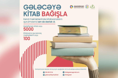 Sumqayıtda kitab toplama aksiyasına start verilir