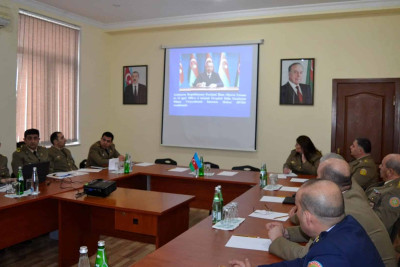 Sumqayıtda FHN-in masaüstü təlimi baş tutub