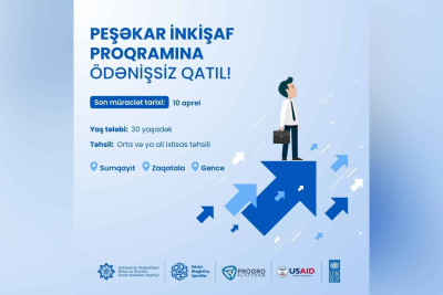 “PROGRO”nun inkişaf proqramına qeydiyyat aparılır