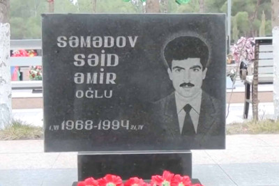 Sumqayıtda şəhid Səid Səmədovun xatirəsi yad edilib