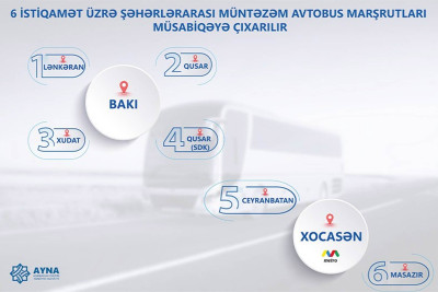 Müntəzəm avtobus marşrutu müsabiqəyə çıxarılır