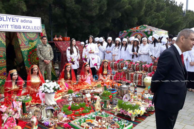 Sumqayıtda təntənəli şənlik keçirilib