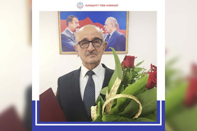 Sumqayıtın tanınmış cərrahı kollektivlə vidalaşdı