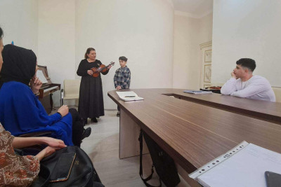 Bakı Musiqi Akademiyasının müəllim heyəti Sumqayıtda ustad dərsi keçiriblər