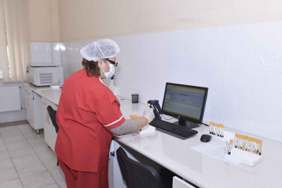 Uşaq Xəstəxanasının tibbi laboratoriyası yenilənib
