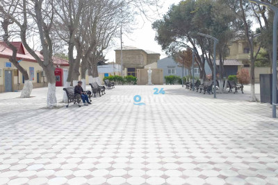 Coratda mərkəzi park əsaslı təmir edilib