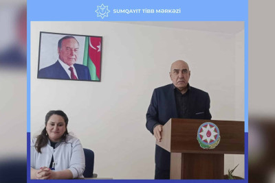 Tibb ocağında Heydər Əliyevə həsr olunmuş tədbir keçirilib