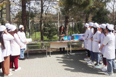 “Ümumdünya sağlamlıq günü” ilə əlaqədar sərgi-guşə təşkil olunub