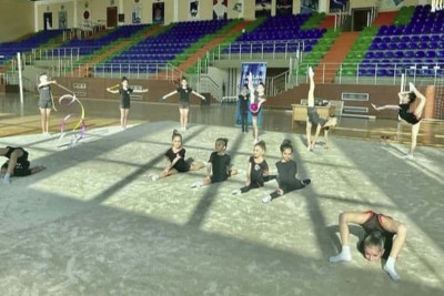 Sumqayıtda bədii gimnastika üzrə ustad dərsi təşkil olunub
