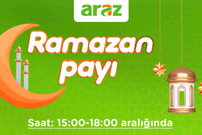 Saray: supermarketdə “Ramazan payı” layihəsi təşkil olunacaq
