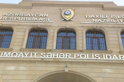 Polis İdarəsində ulu öndərin yubileyi ilə əlaqədar tədbir təşkil olunub