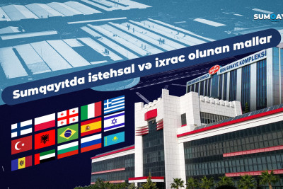 Sumqayıtda istehsal və ixrac olunan mallar