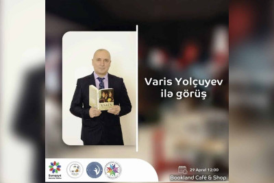 Kitabsevərlərə yazıçı Varis Yolçuyevlə görüş imkanı yaradılacaq