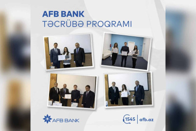 “AFB Bank” təcrübə proqramı keçirir