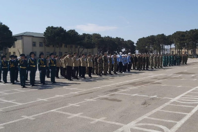 Sumqayıtda “Şahin” hərbi-idman oyununun qalibləri mükafatlandırılıblar